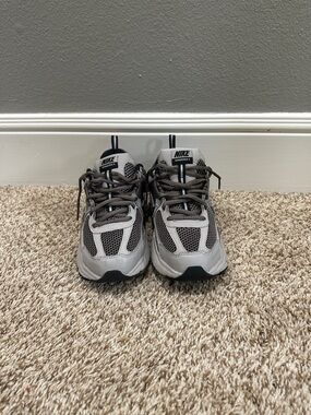 Nike Kids Vomero 5 Gray and Black Mesh Running Sneakers